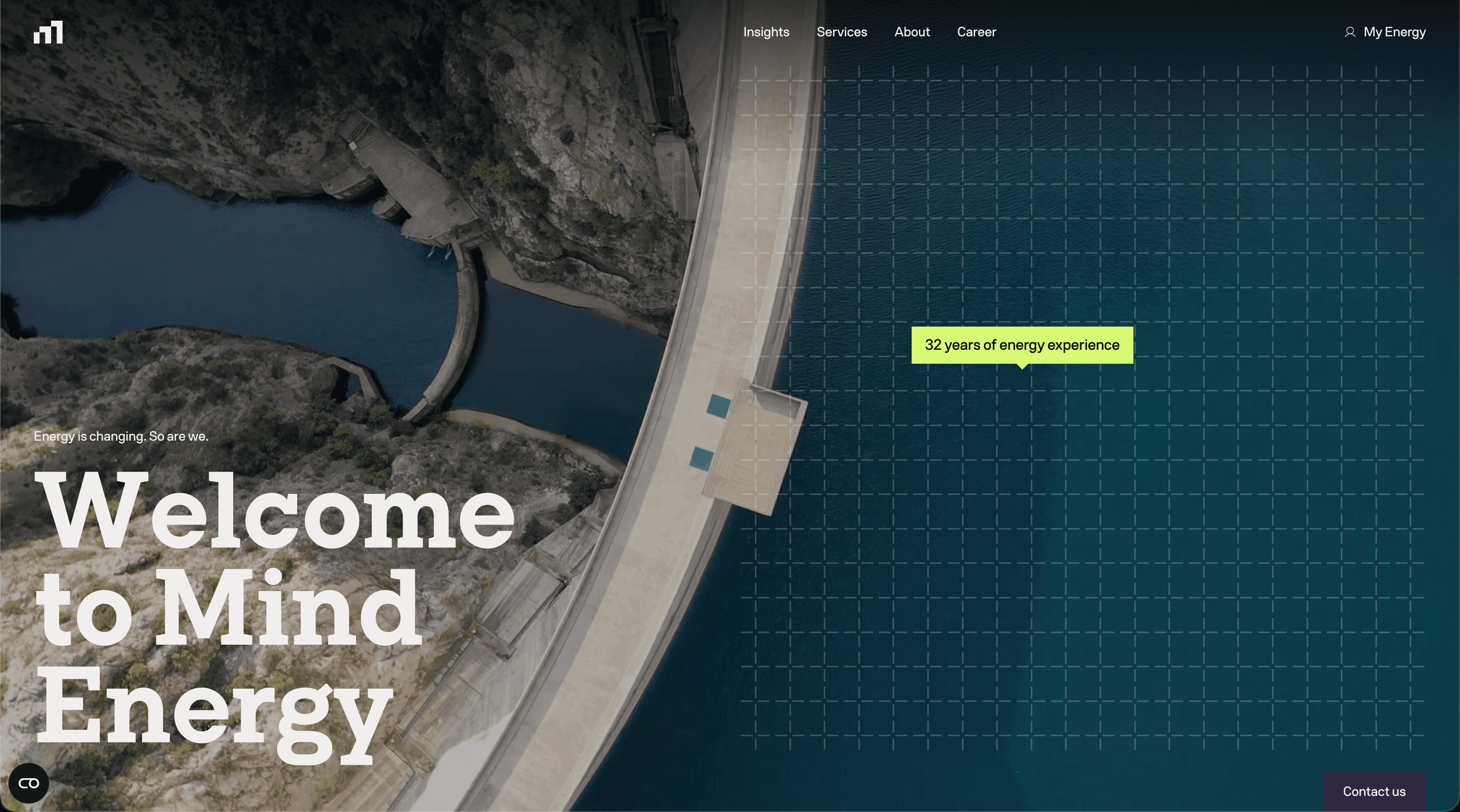 MindEnergy Marketing Website image 1