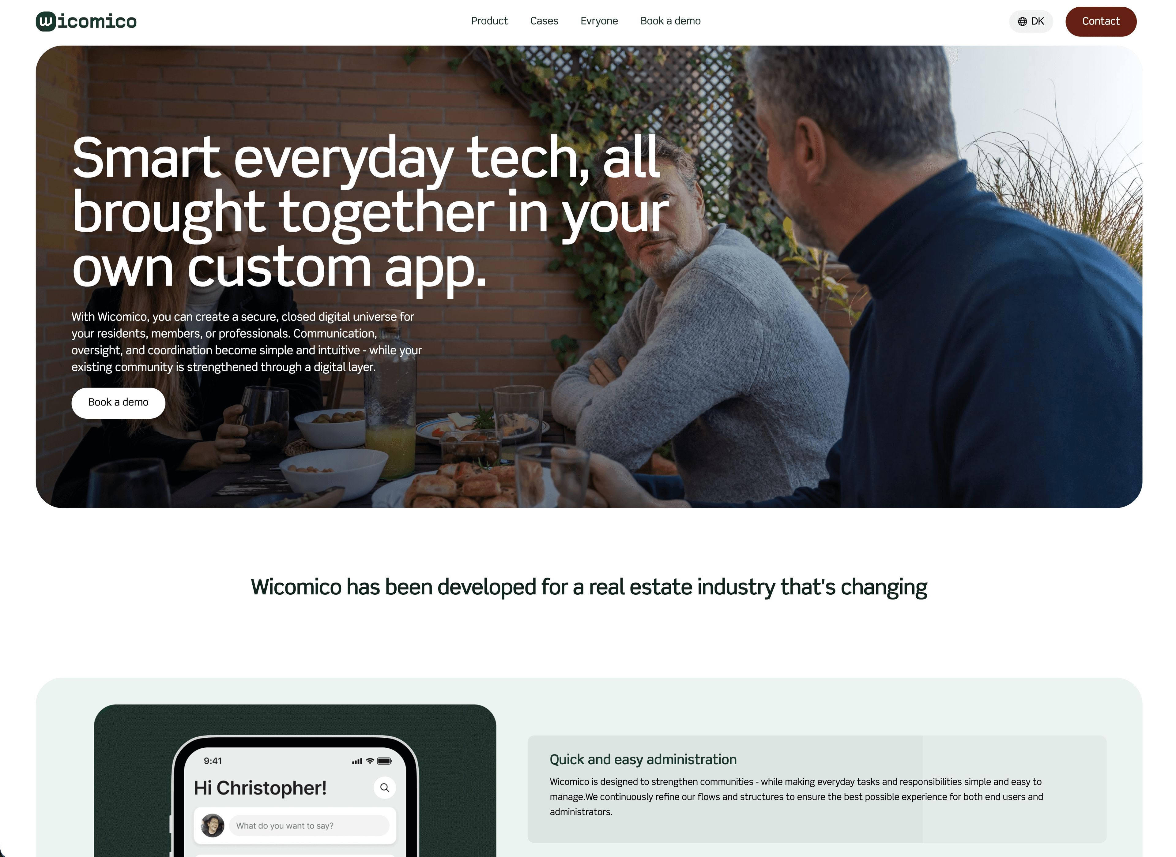 Evryone Marketing Website image 2