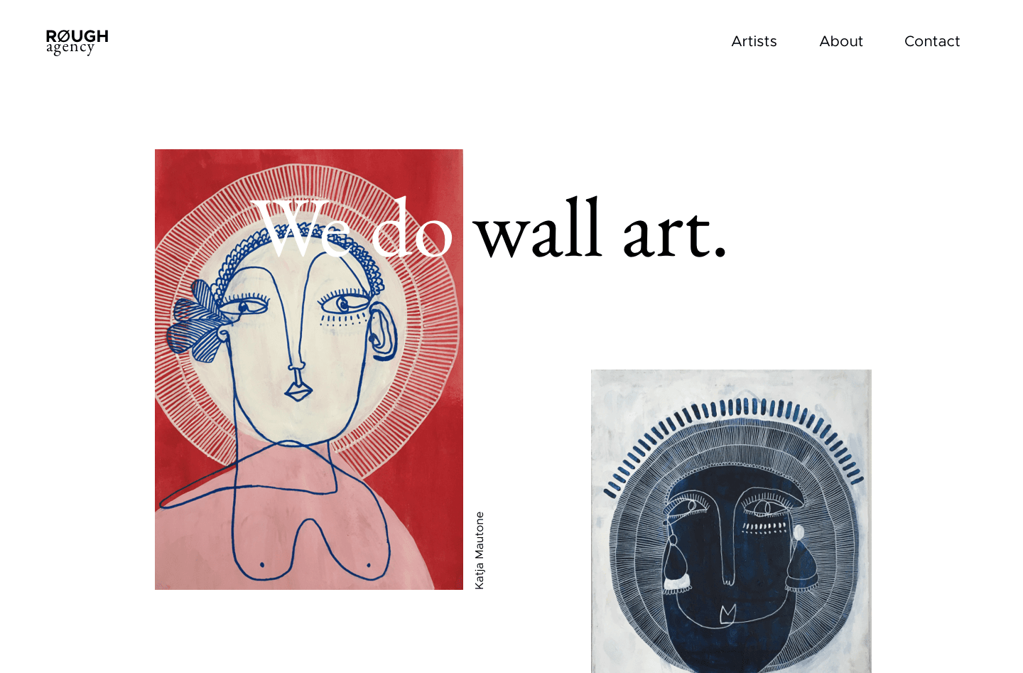 RoughAgency Website image 1